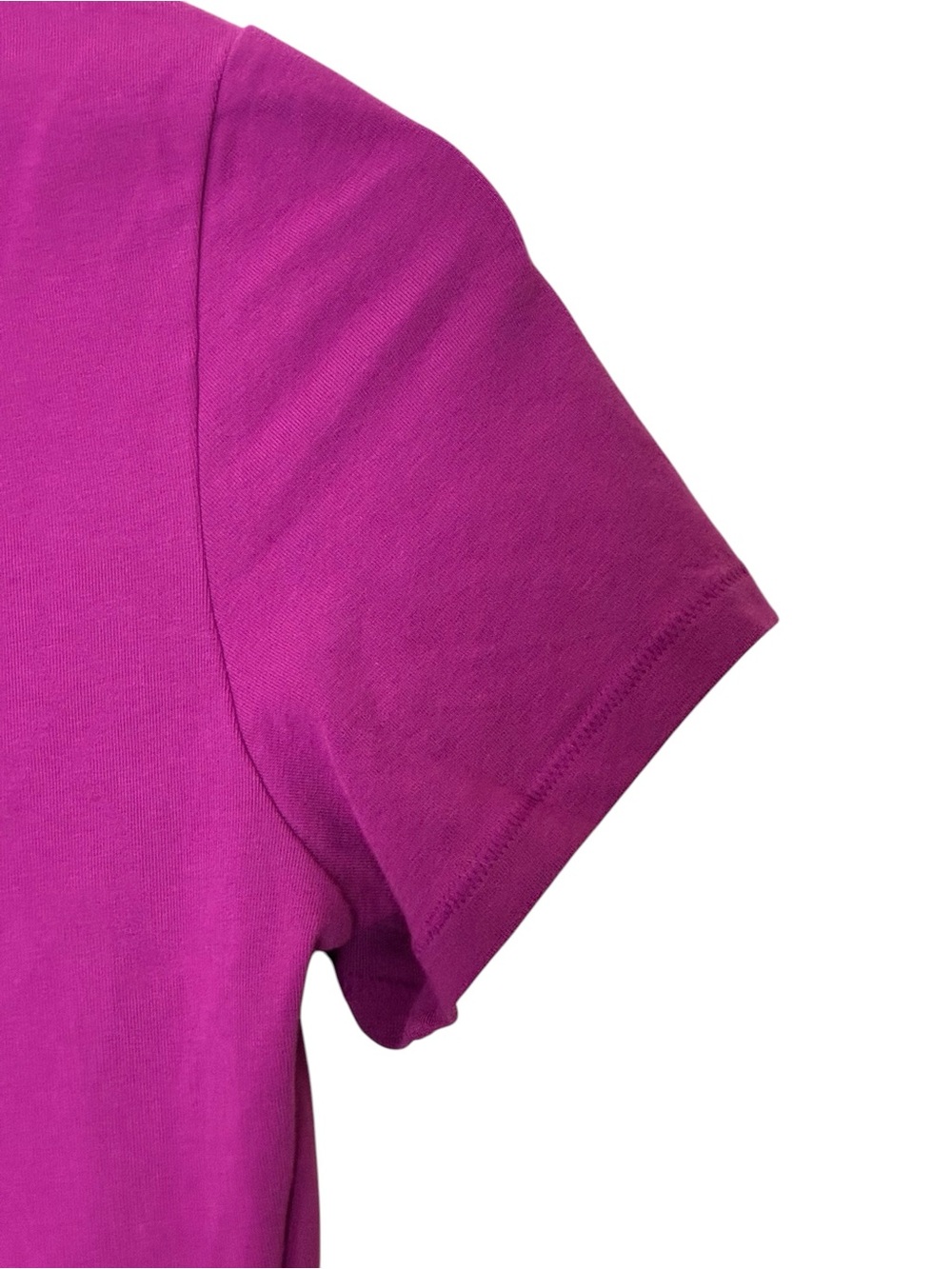 SKIMS | LIKE NEW buttery soft crew neck stretch t-shirt in lollipop size medium - Picture 11 of 13